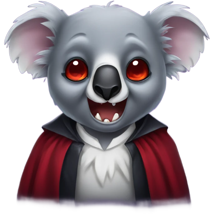 Vampire koala  emoji