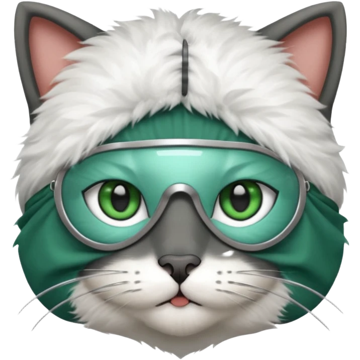 doctor cat, surgical mask emoji