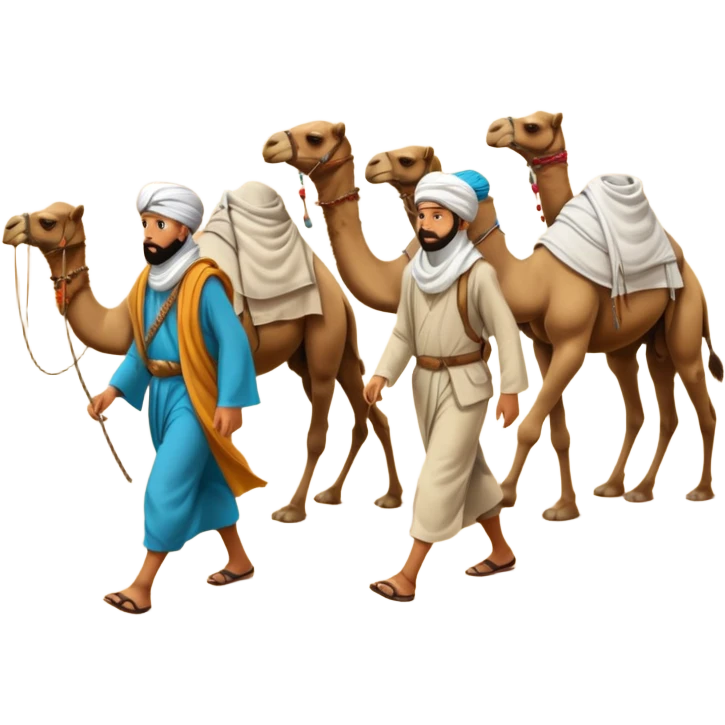 Desert Nomad Travelers emoji