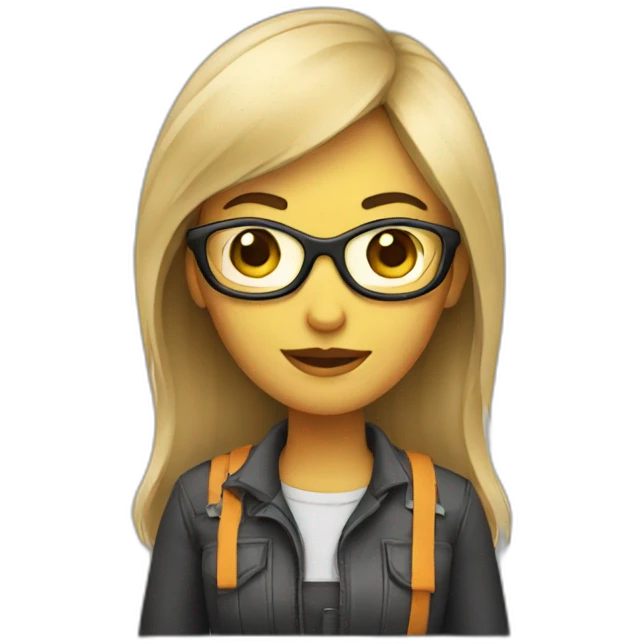 developer woman emoji