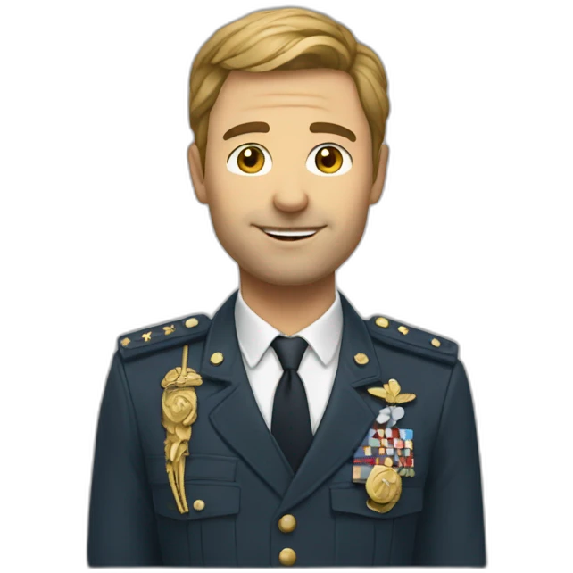 Un homme avec des loxe emoji