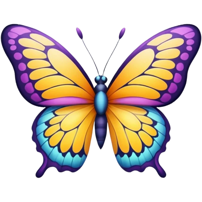 Butterfly emoji