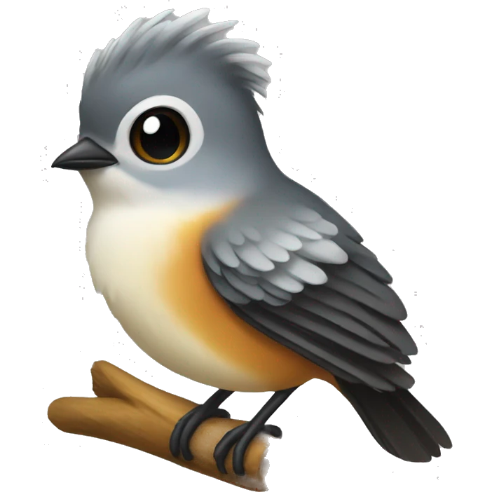 Fantail bird emoji
