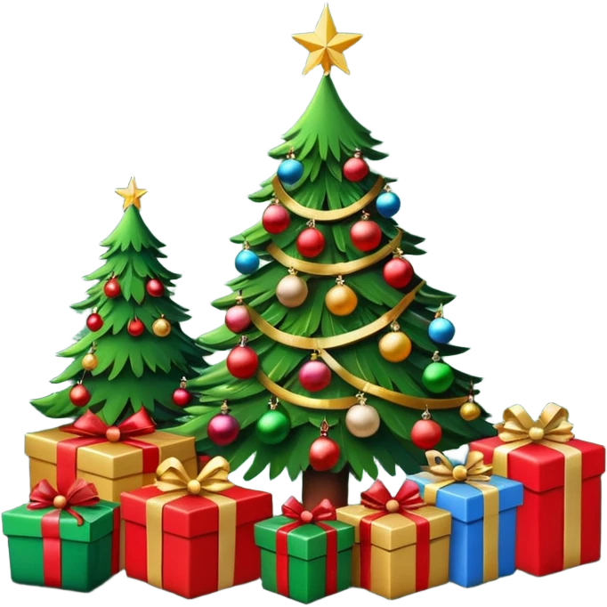 Christmas setting phone wallpaper style emoji