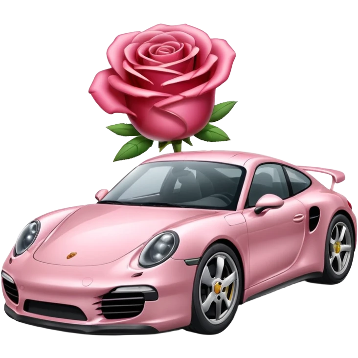 Porsche roze emoji