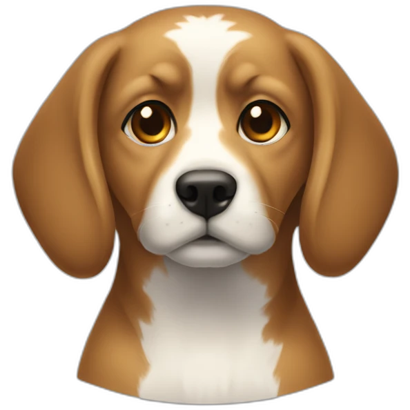 Chien-tête-fille emoji