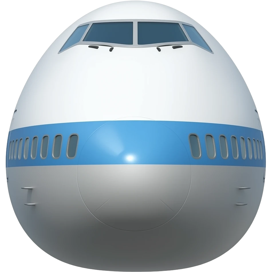 Make plane 747 emoji