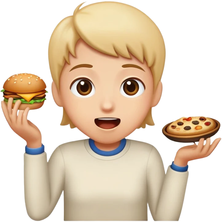 Mouth watering lookin at food (hangry). emoji
