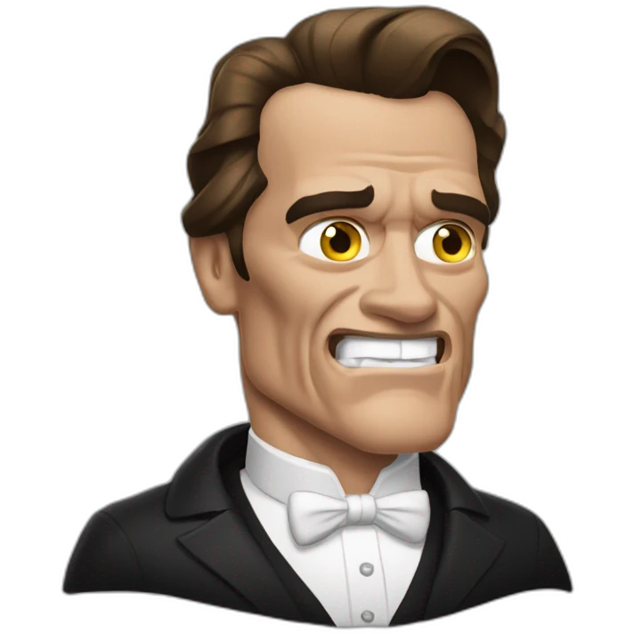 arnold schwarzenegger dracula emoji