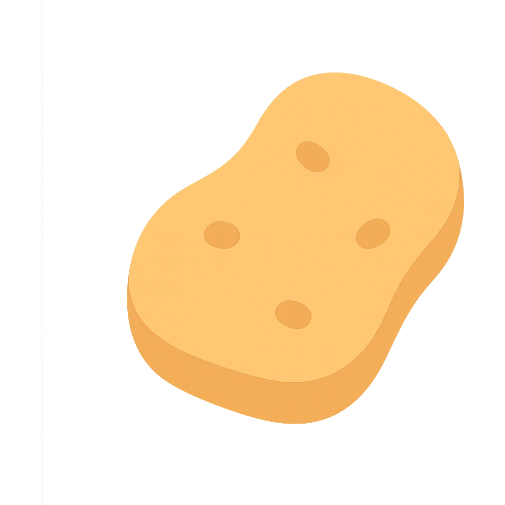 chicken nugget icon with color fill emoji