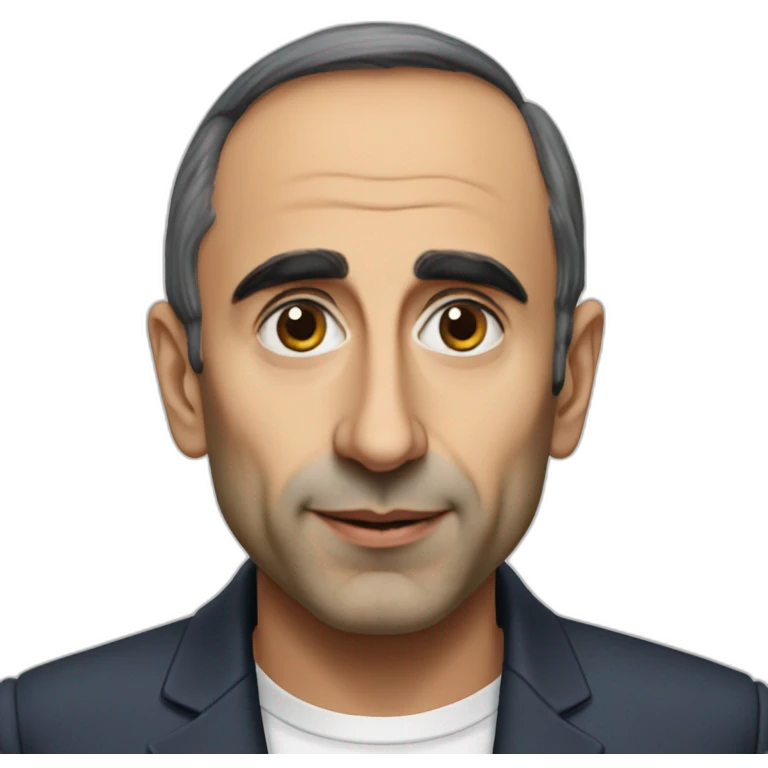Eric Zemmour en costard emoji