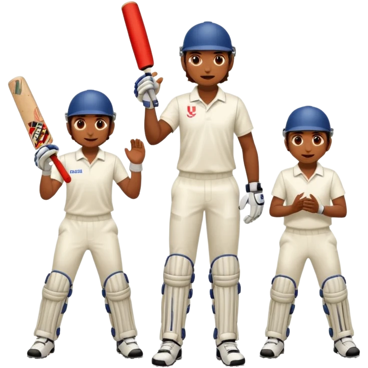 Cricketers  emoji