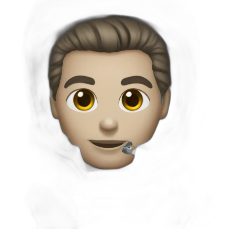 terminator in a rocket emoji