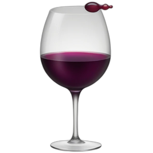 Saturn’s wine emoji
