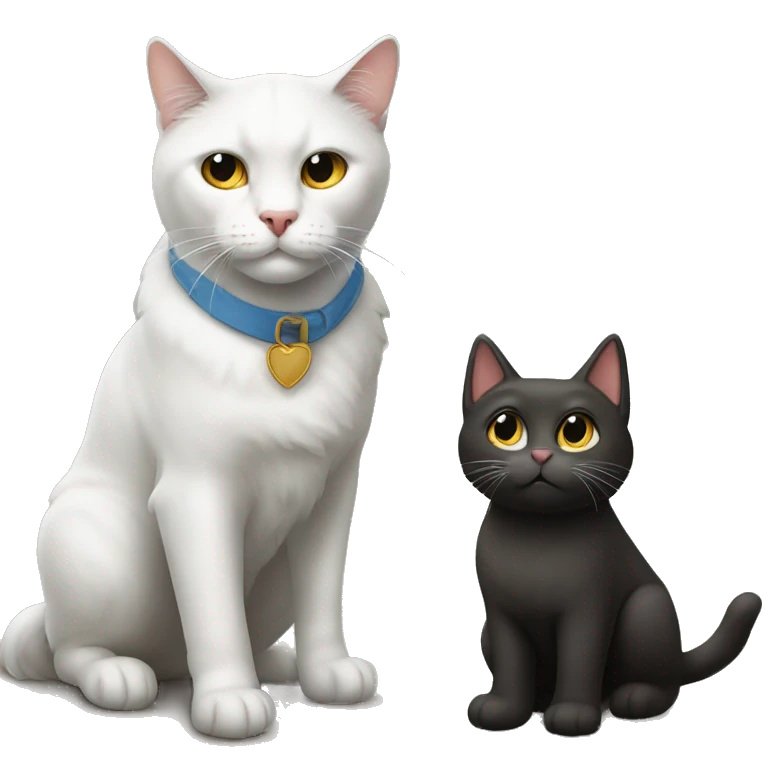 Un cane e gatto  emoji