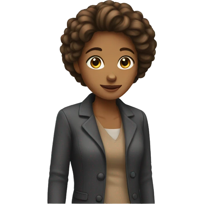 Une femme  emoji