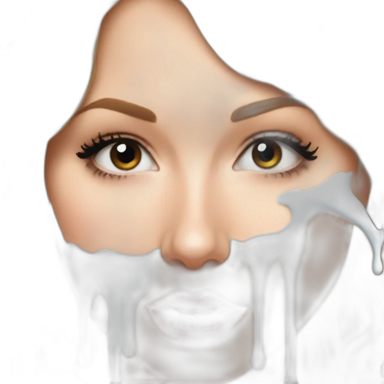 taylor-swift-selfie-milk-on-face-dripping emoji
