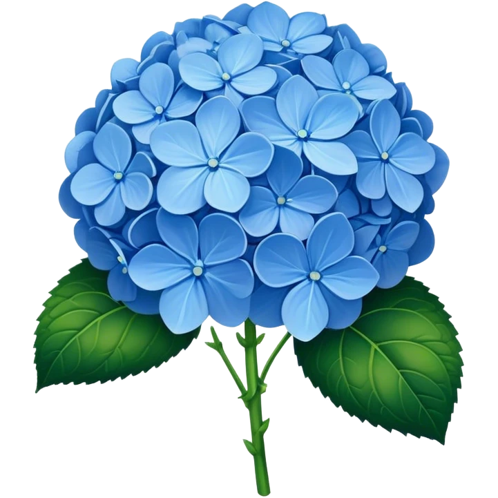 Hydrangea  emoji