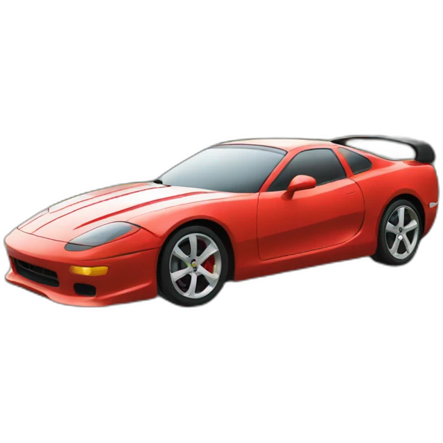 sports car emoji