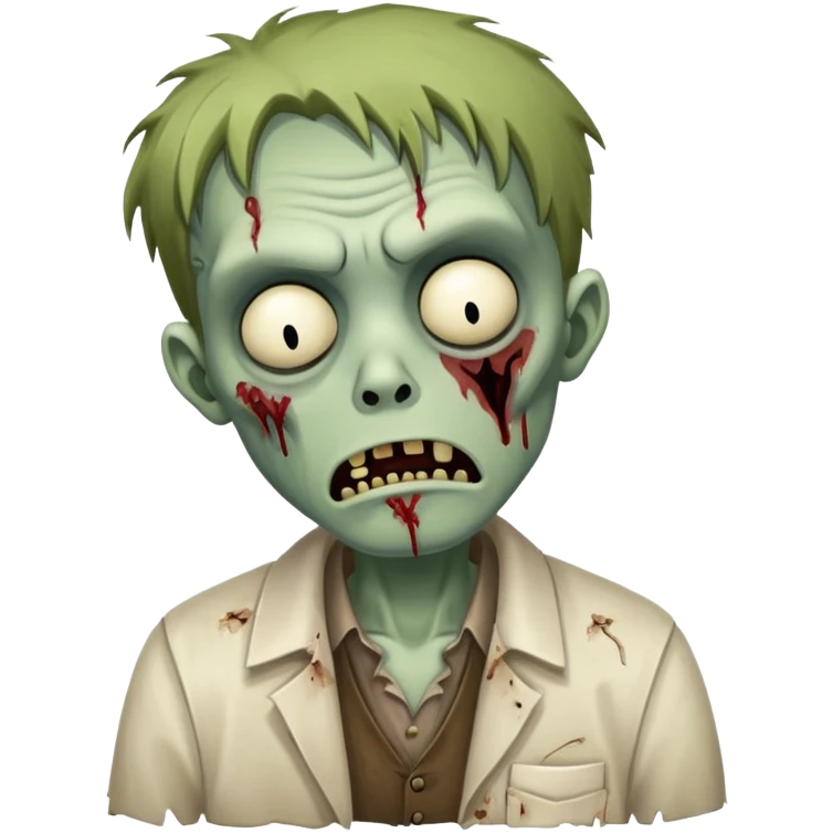 sleepy zombie clerk emoji