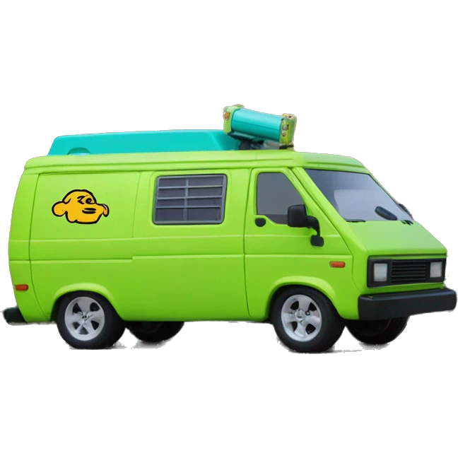 Scooby and the meddling kids rc van emoji