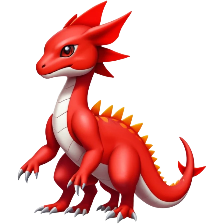  Cute Guilmon-Latias-Salandit-Fakémon-hybrid-creature (full body)  emoji