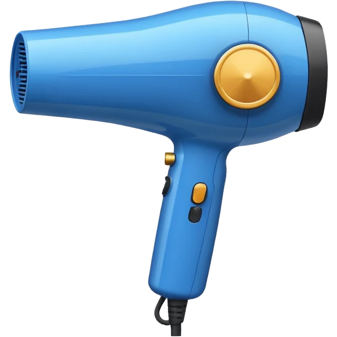 blow dryer, simple, no text emoji