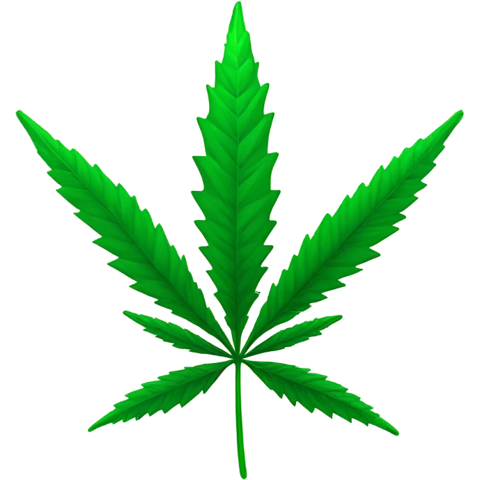 weed symbol  emoji