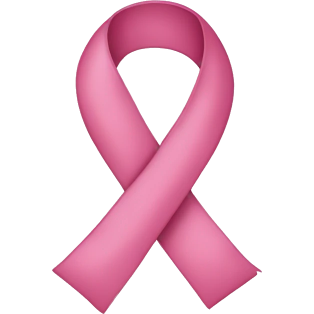 pink ribbon emoji