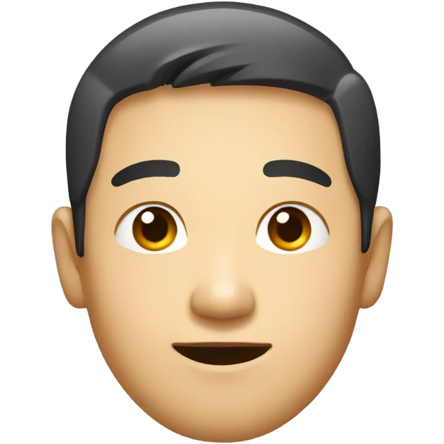 Homme asiatique  emoji