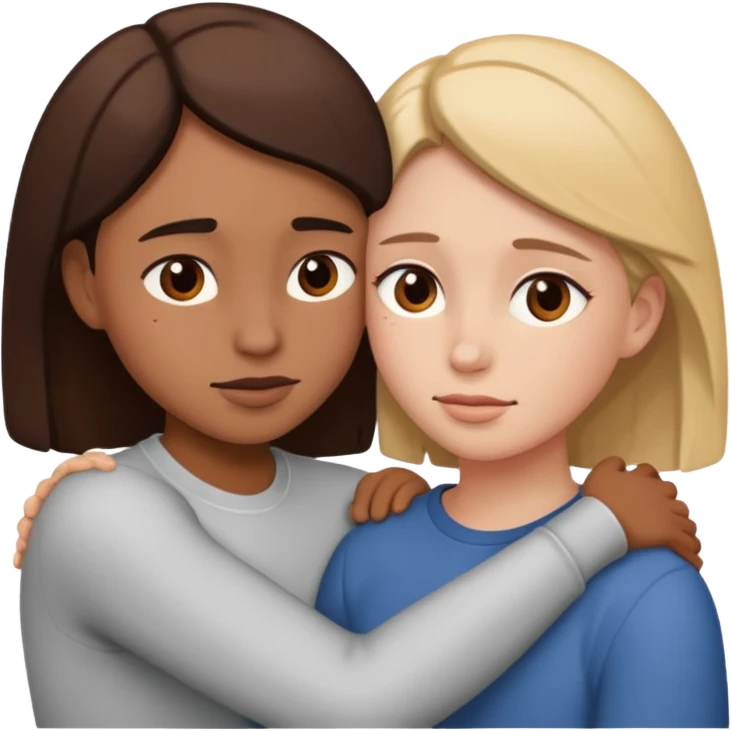 Two people separating emoji