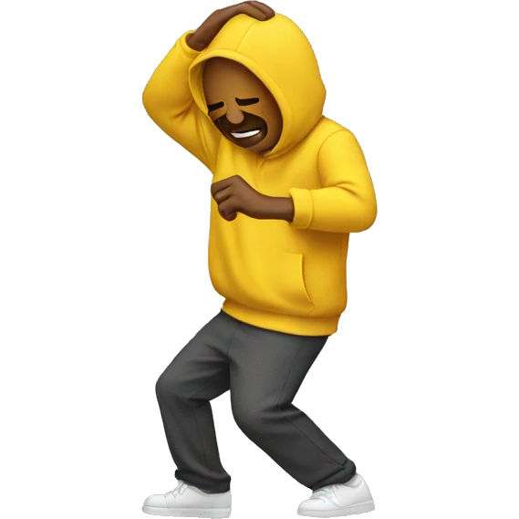person dabbing emoji
