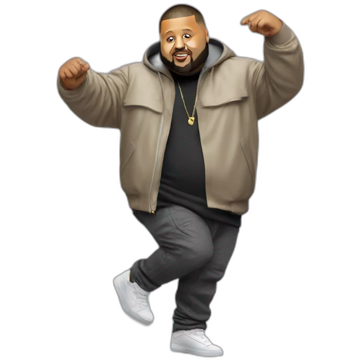 fat dj khaled dancing emoji