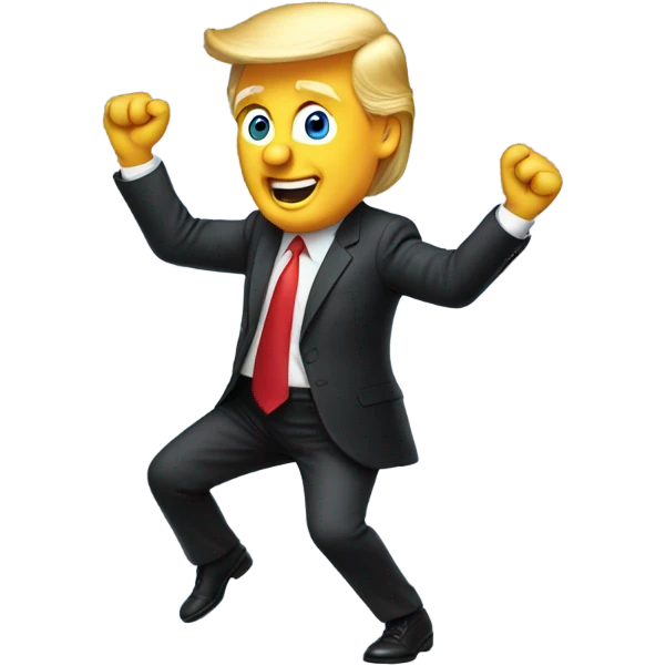 Trump dance emoji