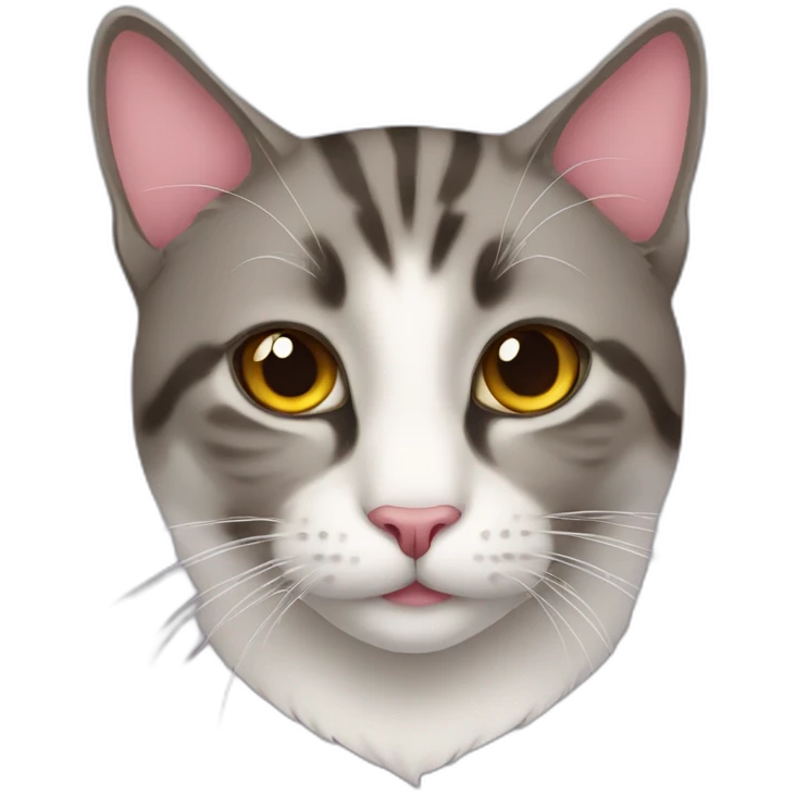 Cat with a heart emoji