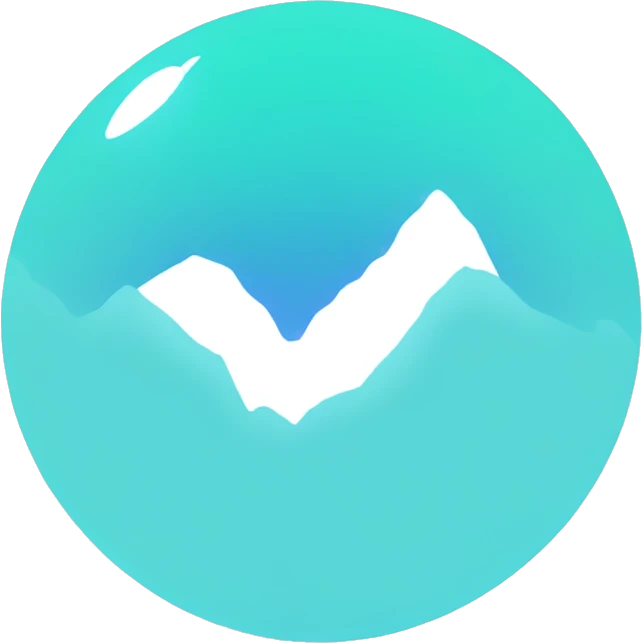 blue calm space wilderness solo. emoji