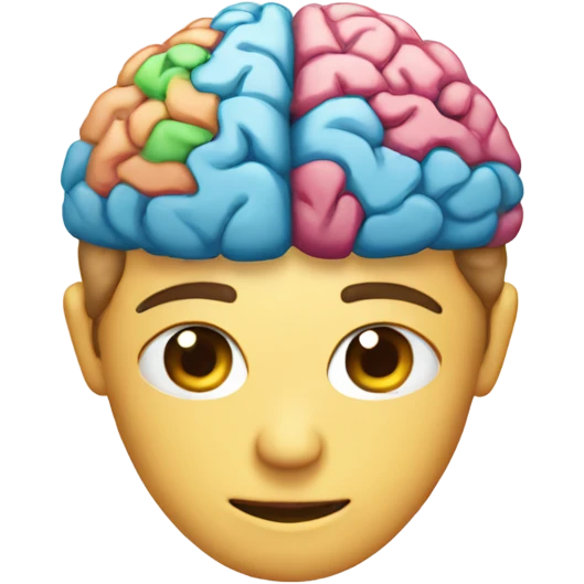 objective with brain emoji