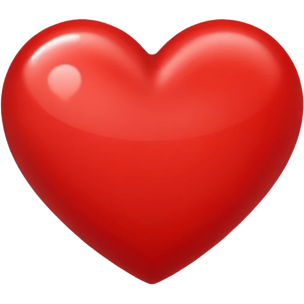 red heart emoji
