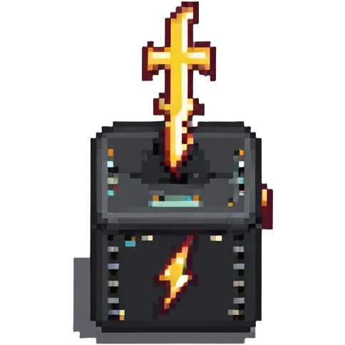 power up box with lightning bolt emoji