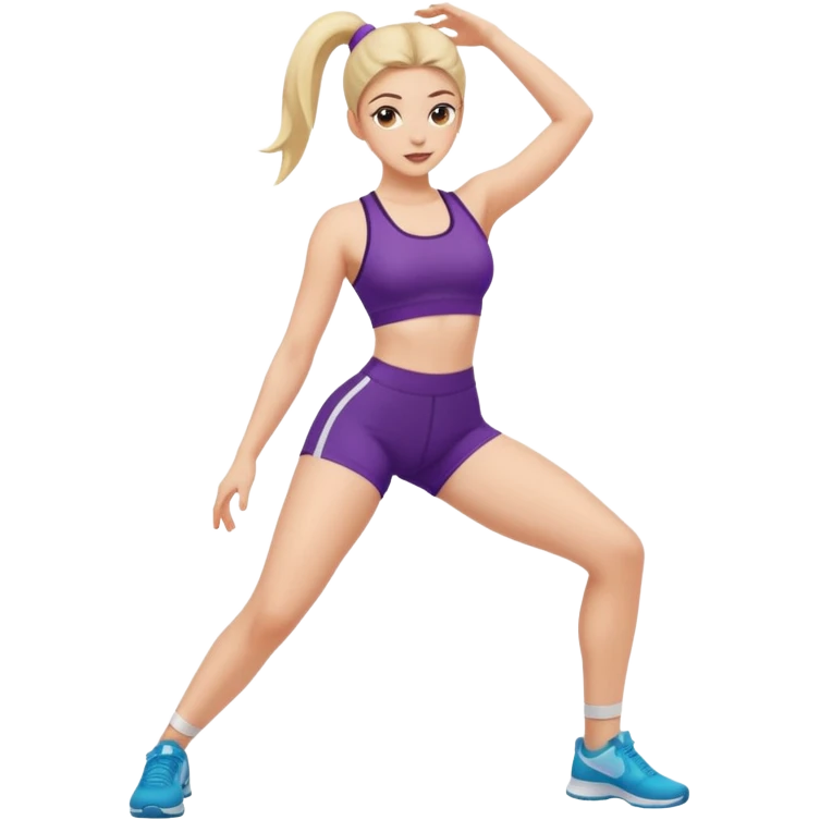 Twerking girl emoji