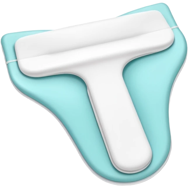 clean and simple feminine sanitary pad, no text, no symbols emoji