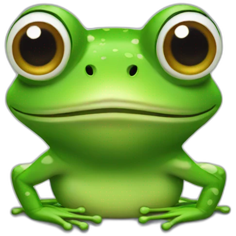 frog with botox emoji