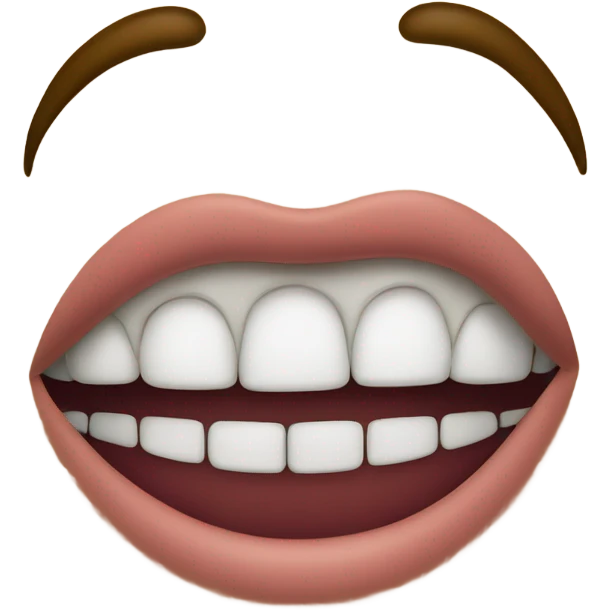 crooked smile emoji
