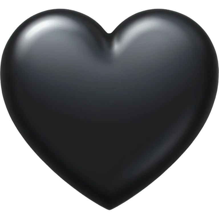 Corazón  negro emoji