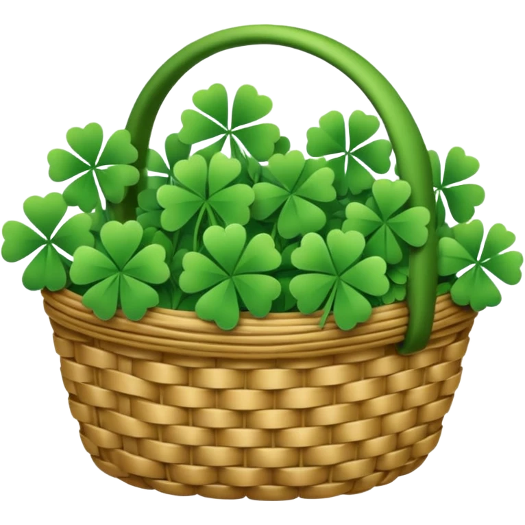 clover grain basket emoji