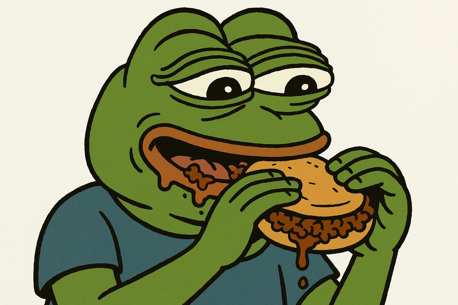 person eating sloppy joe emoji