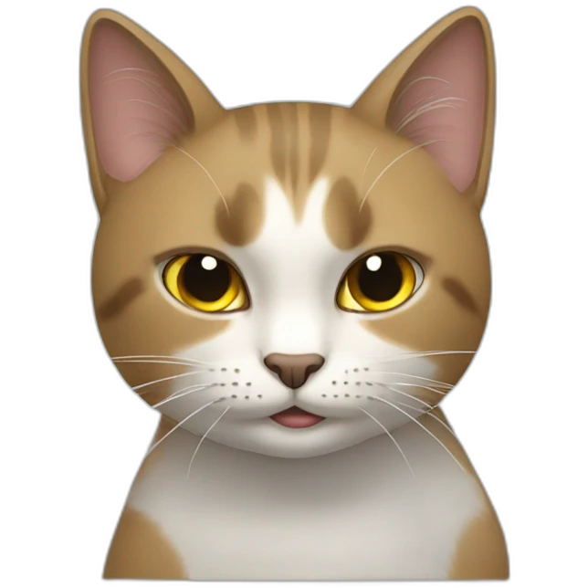 gato peleando emoji