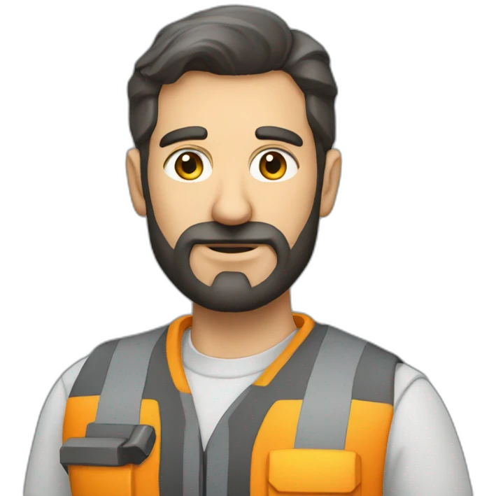 Romanian Terraform engineer with beard emoji