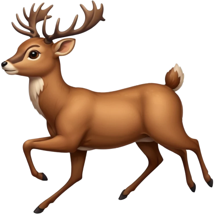 i just wanna fly deer emoji