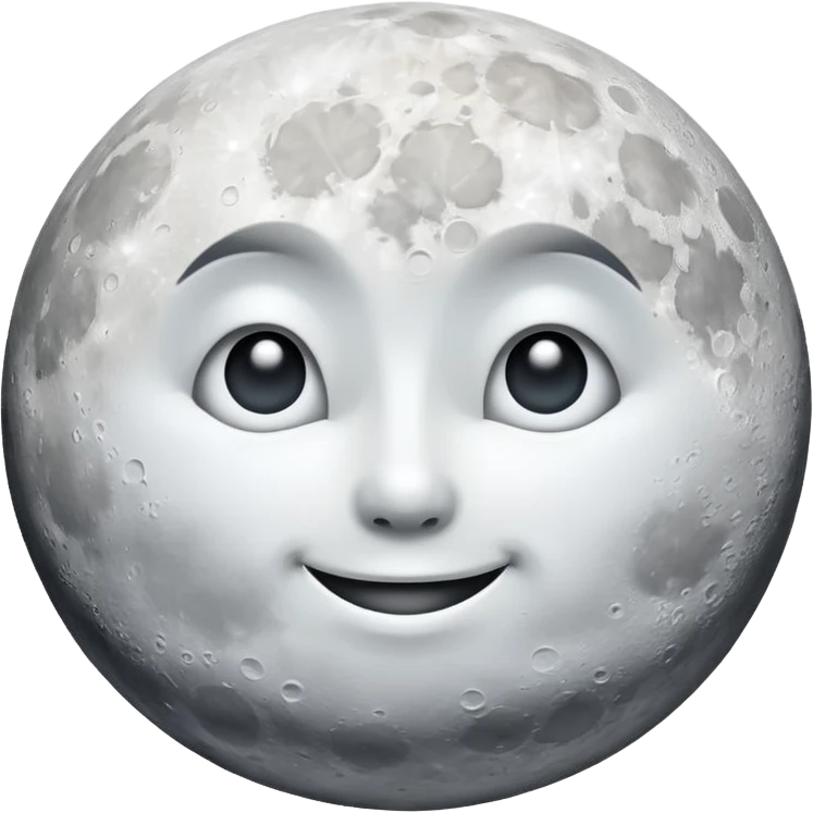 Moon emoji